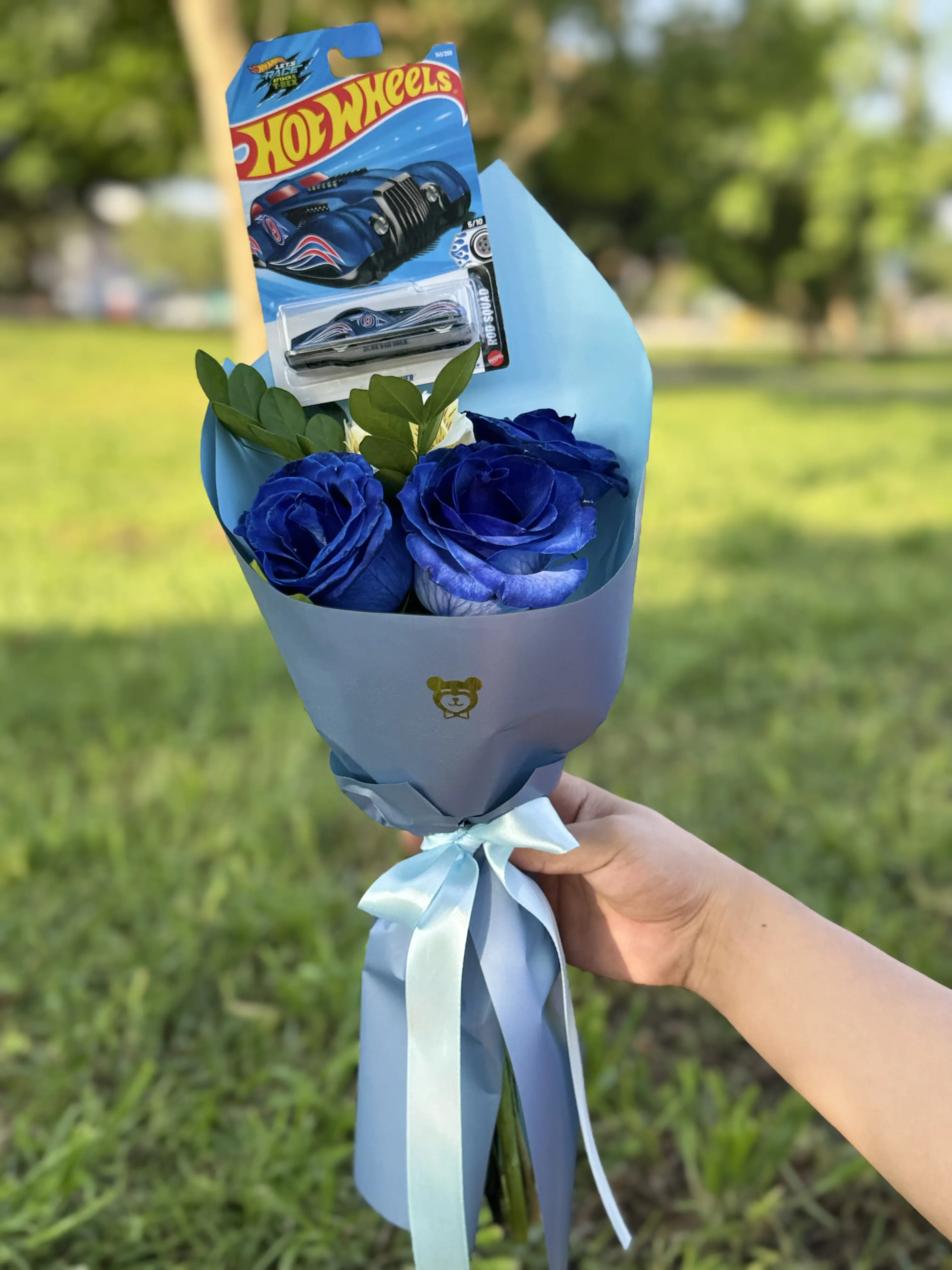Ramo Azul Hot Wheels